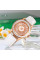 Женские классические часы Skmei 2172RGWT Rose Gold-White с кожаным корешком