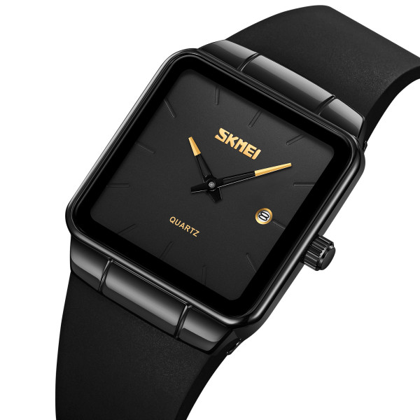 Женские часы Skmei 2173BKBK Black-Black кварцевые водонепроницаемые