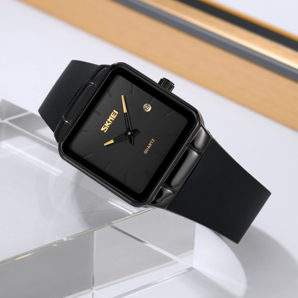 Женские часы Skmei 2173BKBK Black-Black кварцевые водонепроницаемые