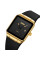 Женские часы Skmei 2173GDBK Gold-Black прямоугольные кварцевые 3 ATM
