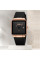 Женские часы Skmei 2173RGBK Rose Gold-Black кварцевые водозащищенные 3 ATM