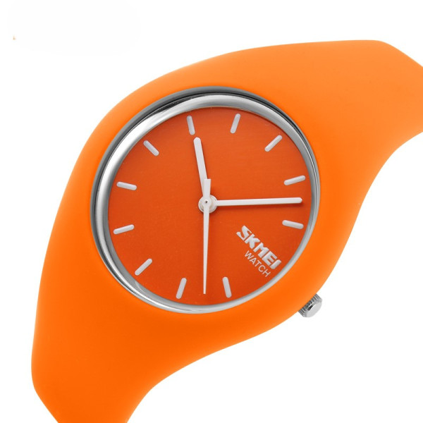 Часы спортивные Skmei 9068OG Orange каучуковые оранжевые