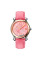 Женские часы Skmei 9265PK Pink кожаный корешок водозащита 3 ATM