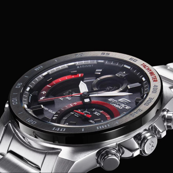 Мужские часы Casio ECB-900DB-1A с Bluetooth и водозащитой 10 ATM