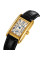 Жіночий годинник Skmei 2297GDBK Gold-Black шкіряний ремінець