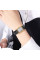 Жіночий годинник Skmei 2297GDBK Gold-Black шкіряний ремінець