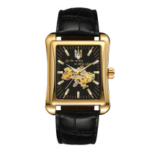 Мужские механические часы Awarder 053 Gold-Black с автоподзаводом