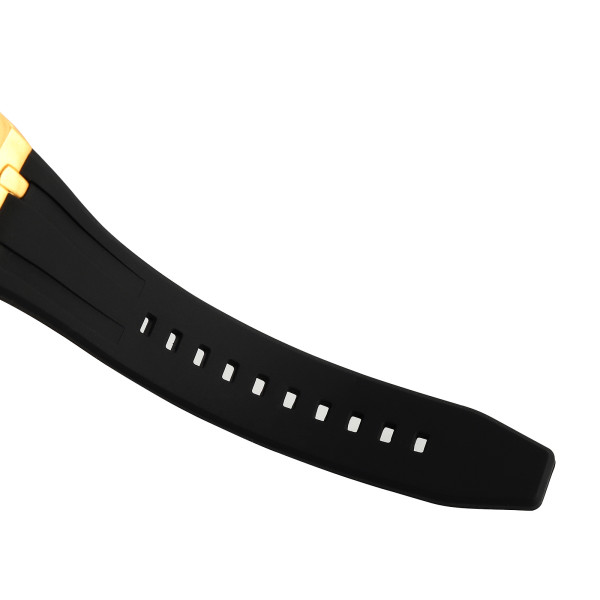 Мужские часы Skmei M036PGD Gold Steel механика с автоподзаводом