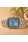 Женские часы Curren 9102 Silver-Blue с кварцевым механизмом и синим циферблатом