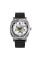 Жіночий годинник Awarder 021 Де би не була механіка шкіра Silver-Silver-Black