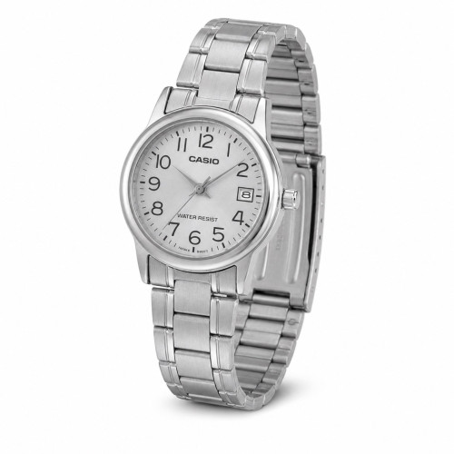 Женские часы Casio LTP-V002D-7BU со стальным браслетом и датой