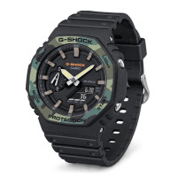 Мужские тактические часы Casio GA-2100SU-1A с водозащитой 20 ATM