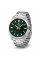 Мужские часы Casio EFV-140D-3A стальные водонепроницаемые 10 ATM зеленые