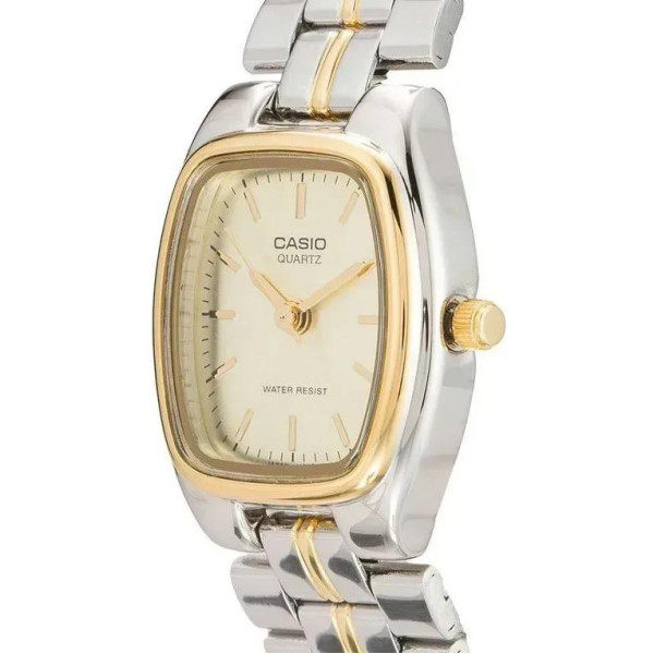 Жіночий годинник Casio LTP-1169G-9A з золотистим циферблатом