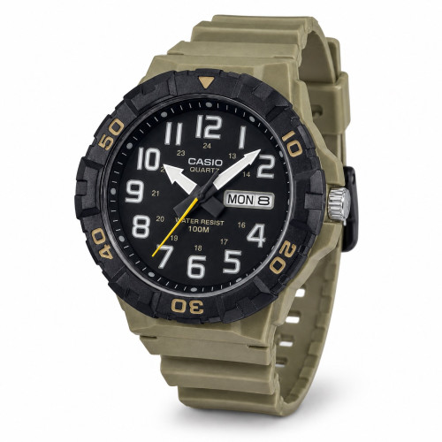 Мужские часы Casio MRW-210H-5A водонепроницаемые 10 ATM тактические