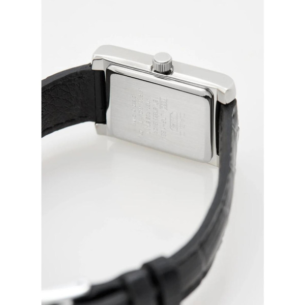 Жіночий годинник Casio LTP-1234LL-7A шкіряний ремінець сріблястий