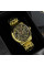 Мужские часы Awarder 025 Sharp Gold-Black механические с автоподзаводом