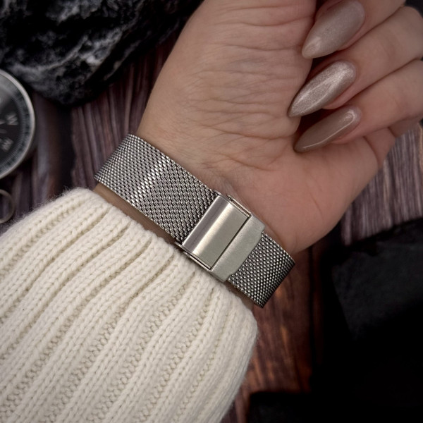 Женские часы Awarder 028L Silver-White механические патриотические Де би не была