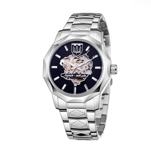 Мужские часы Awarder 024 Silver-Black Харьков - мой дом механика