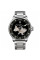 Мужские механические часы Awarder 058 Де би не був Silver-Black Steel 5 ATM