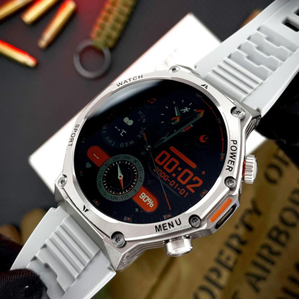 Розумний годинник Modfit Titan-X Silver Silica STOPPED