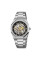 Мужские механические часы Skmei M034SI Silver со серебристым браслетом