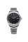 Мужские механические часы Forsining 8294 Silver-Black Steel с автоподзаводом