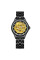 Мужские механические часы Winner 8222 Black-Gold Steel с автоподзаводом