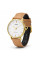 Жіночий годинник Casio LTP-VT01GL-7B із бежевим шкіряним ремінцем
