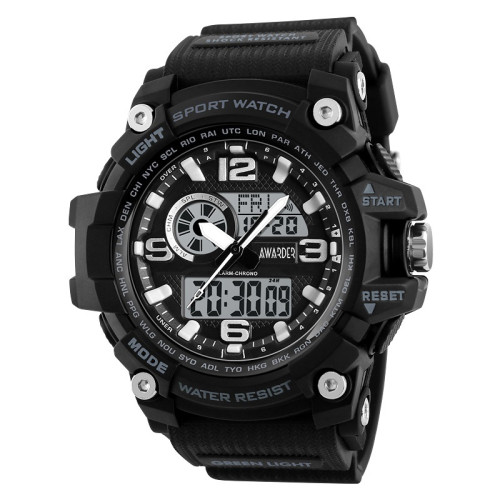 Чоловічий наручний годинник Awarder 012BK Black чорного кольору