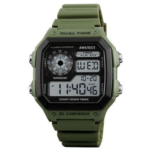Наручные часы Awarder 010AG Army Green армейский зеленый
