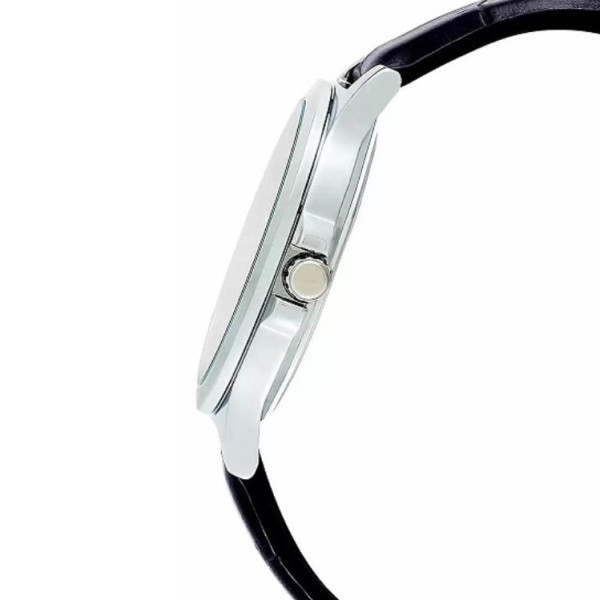 Жіночий годинник Casio LTP-V300L-1A з чорним шкіряним ремінцем