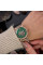 Женские часы Awarder 047 Silver-Gold-Green механические с зеленым циферблатом