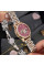 Жіночий годинник Awarder 049 Silver-Gold-Pink механічний з автопідзаводом