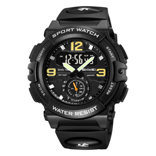 Мужские тактические часы Skmei 2341BK Black с водозащитой 5 ATM