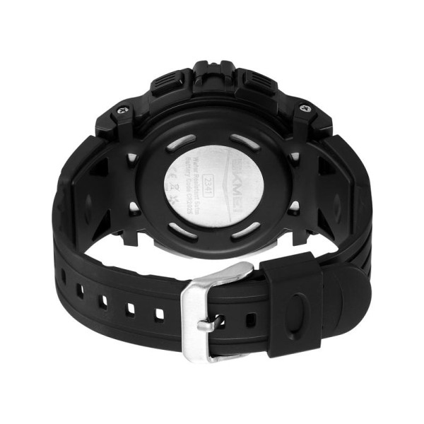 Чоловічий тактичний годинник Skmei 2341BK Black з водозахистом 5 ATM