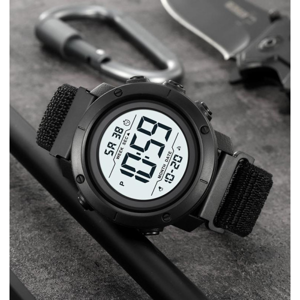 Мужские спортивные часы Skmei 2497NBKWT Black-Wnite водонепроницаемые