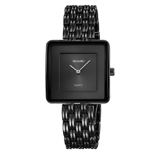Женские часы Skmei 2372BKBK All Black металлические черные