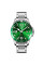 Мужские часы Skmei 9278GN Green с металлическим браслетом