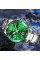 Мужские часы Skmei 9278GN Green с металлическим браслетом