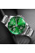 Мужские часы Skmei 9278GN Green с металлическим браслетом