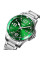 Мужские часы Skmei 9278GN Green с металлическим браслетом