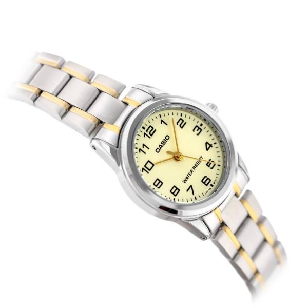 Женские часы Casio LTP-V001SG-9B с металлическим браслетом