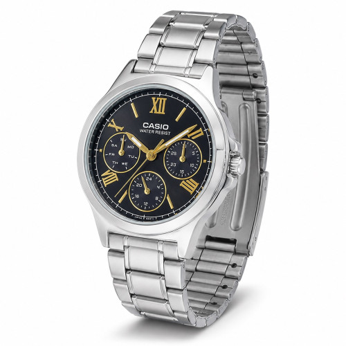 Жіночий годинник Casio LTP-V300D-1A2 кварцовий зі сталевим браслетом