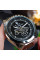 Чоловічий механічний годинник Awarder 050 Де би не був Silver-Black Leather