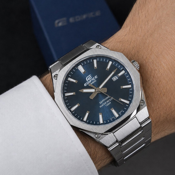 Чоловічий годинник Casio Edifice EFR-S108D-2A із сапфіровим склом