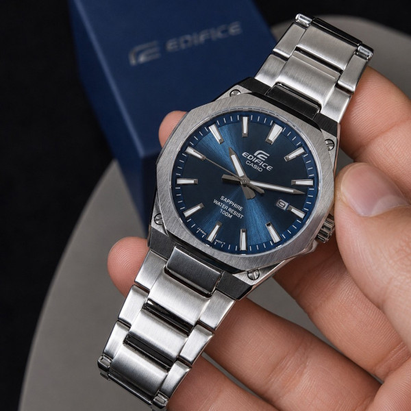 Чоловічий годинник Casio Edifice EFR-S108D-2A із сапфіровим склом