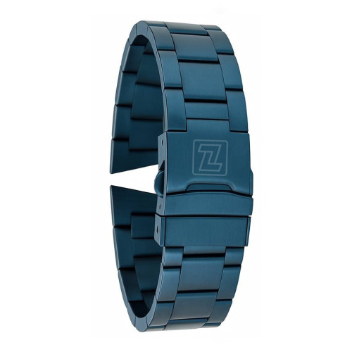 Металлический браслет для часов Awarder Naviforce Blue 23 мм синий