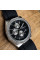 Механические часы Forsining 8314 Black-Silver с автоподзаводом и силиконовым корешком