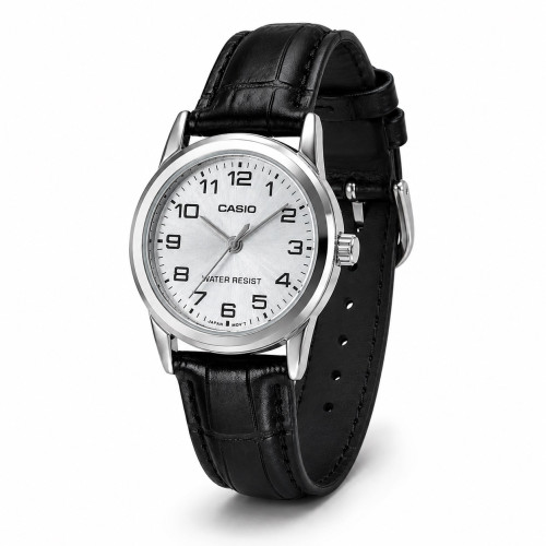 Женские часы Casio LTP-V001L-7B с кожаным ремешком